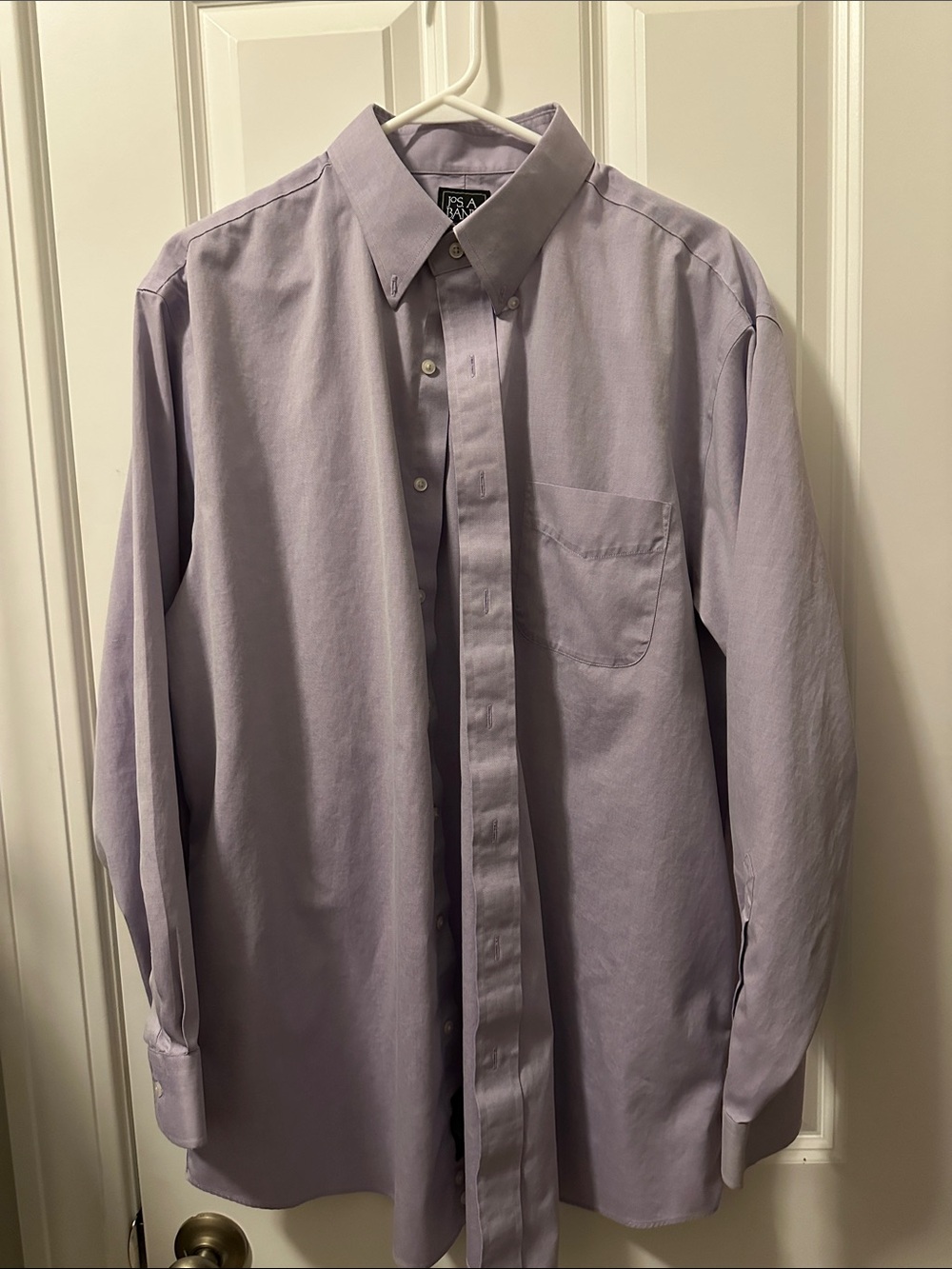 Jos. A. Bank Light Lavender Button-Down Dress Shirt